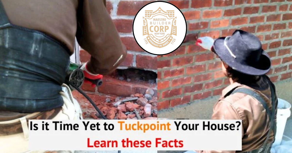 Is it Time Yet to Tuckpoint Your House Learn these Facts